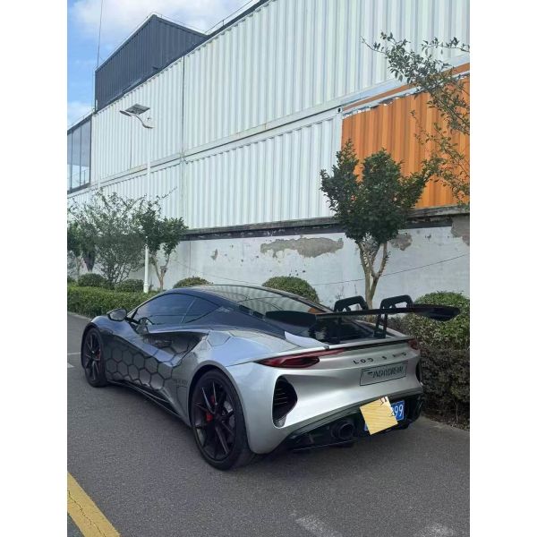 R Style Lotus Emira Body Kit Carbon Fiber Spoiler Diffuser Wing