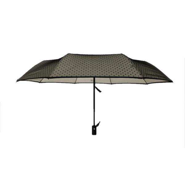 Durable 3 Folding Auto Open Close Golf Umbrella With Net And Nice Carry Bag