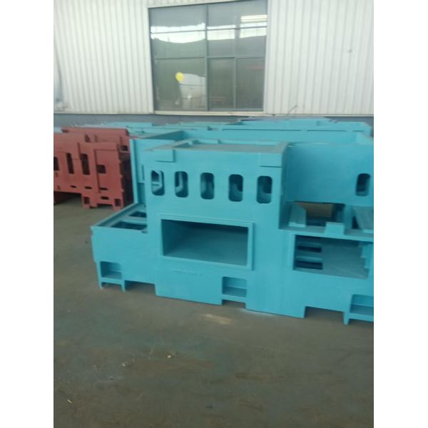 Heavy Duty Cast Iron Machine Tool Castings - Various Sizes for Industrial Machine Tool Base/Frame Components