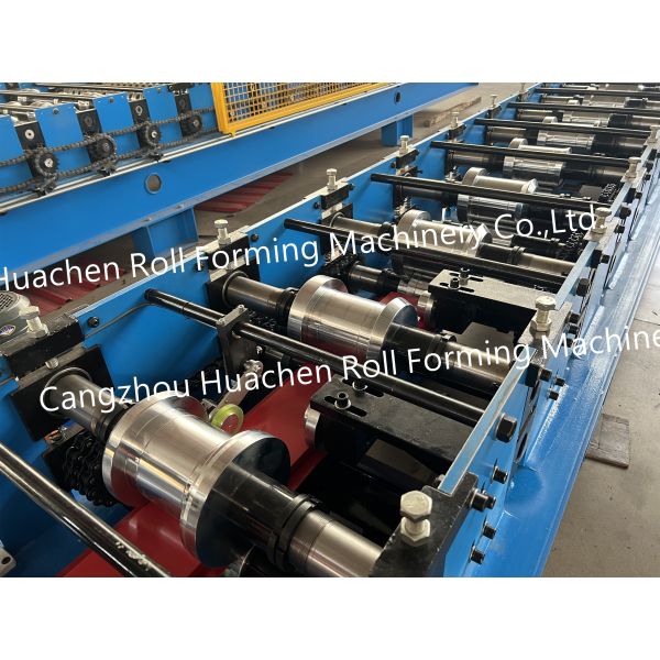 Roofing tiles manufacturing machine for high-strength corrugated glazed steel tiles using sheet pressing technology