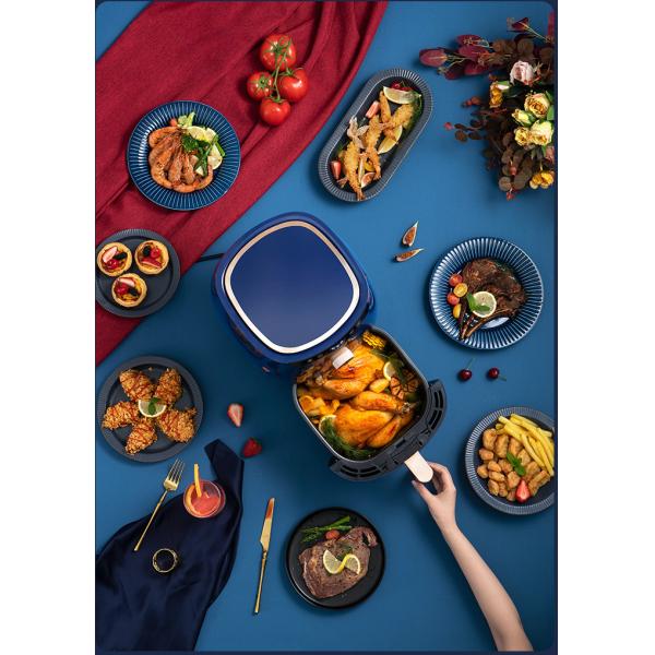 Automatic 6.5L Smart Air Fryers 6.9 Quart 1500 Watt