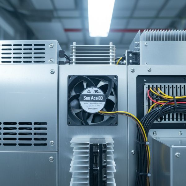 Sanyo Denki Fan Industrial Cooling Fan 9GV0848P1G03 Axial Cooling Dc Fan 48V 0.84A for Danfoss Variable Frequency Drive
