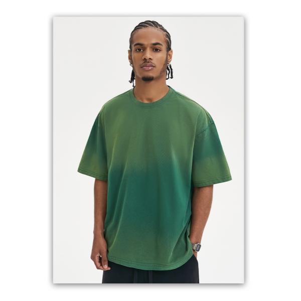 100% Cotton Unisex Oversized Basic Tee tshirt Men's Casual Loose Wash Solid T-Shirts
