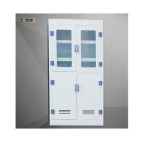 Armoire pour produits chimiques corrosifs en PP, armoire de laboratoire couverte de poudre incendiaire