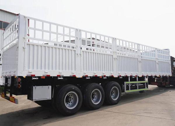 Heavy Duty Fence Trailer Cargo Transport Semi-Trailer With 60t-70t Load Capacity