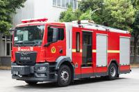 Man 5-Ton Compressed Foam Fire Fighting Truck Price Specialized Vehicle China Factory