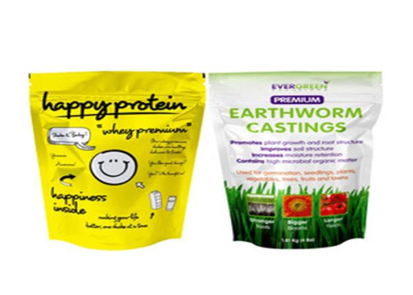 Reusable Stand Up Aluminium Foil Laminated Pouches Customized Printed Baby Using For Drinking Liquid
