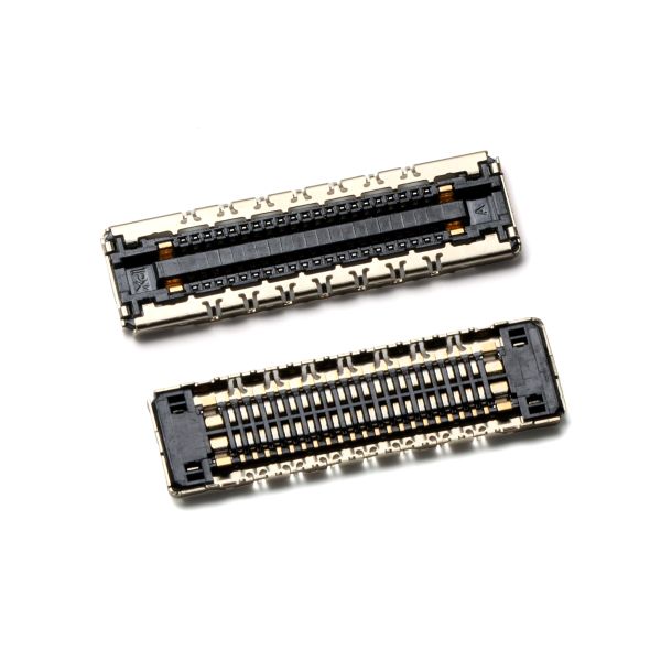 High-Speed Shielded Board-to-Board Receptacle Connector 0.35mm Pitch for Data Transmission