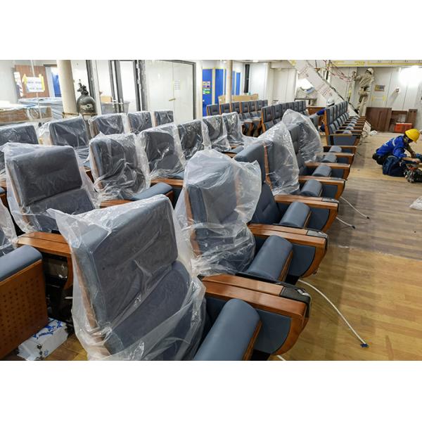 Пена театра церков металла усаживая модельная с тканью