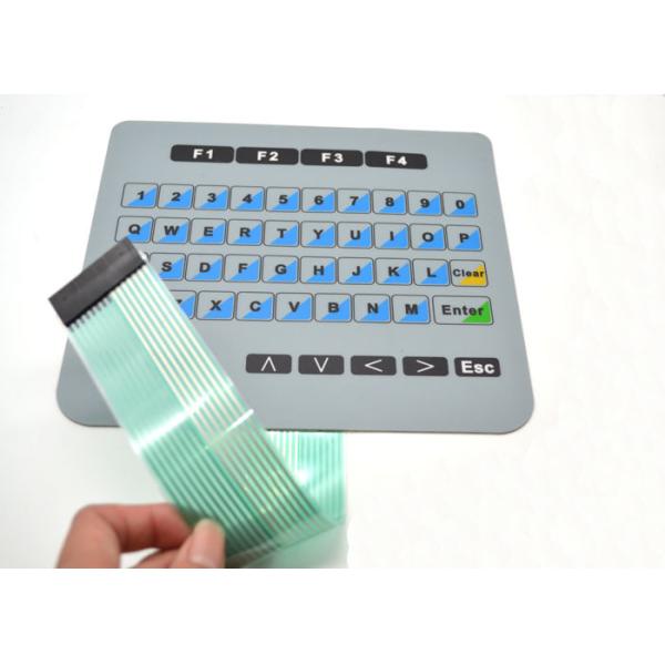 Прочный стандартный плоский переключатель мембраны/влагостойкая резиновая клавиатура мембраны