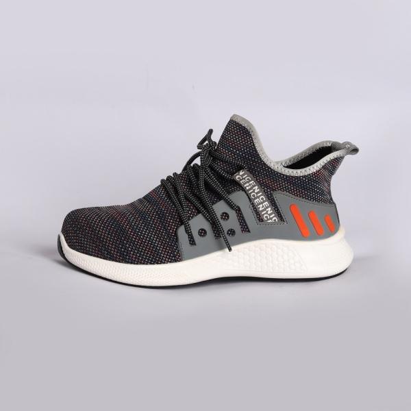 Low Cut Mesh Fabric Footwear Slip Resistant EVA Sole Safetoe Safety Shoes