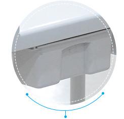 White Abs Hospital Medicine Trolley , Low Noise Delivery Trolley In Hospital