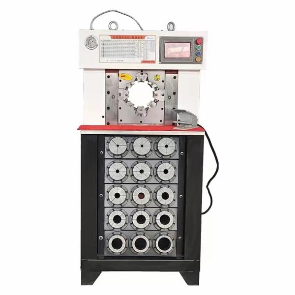 3 polegadas Máquina de Crimping de mangueira de alta pressão Força super fina 1500T 220V / 380V / 415V / 440V