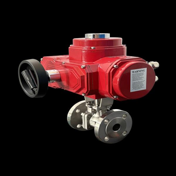 2in 10inExplosion Proof Electric Ball Valve, Flange Type, WCB/Stainless Steel, or Oil Gas Chemical IndustryDC24VAC110V220V380V