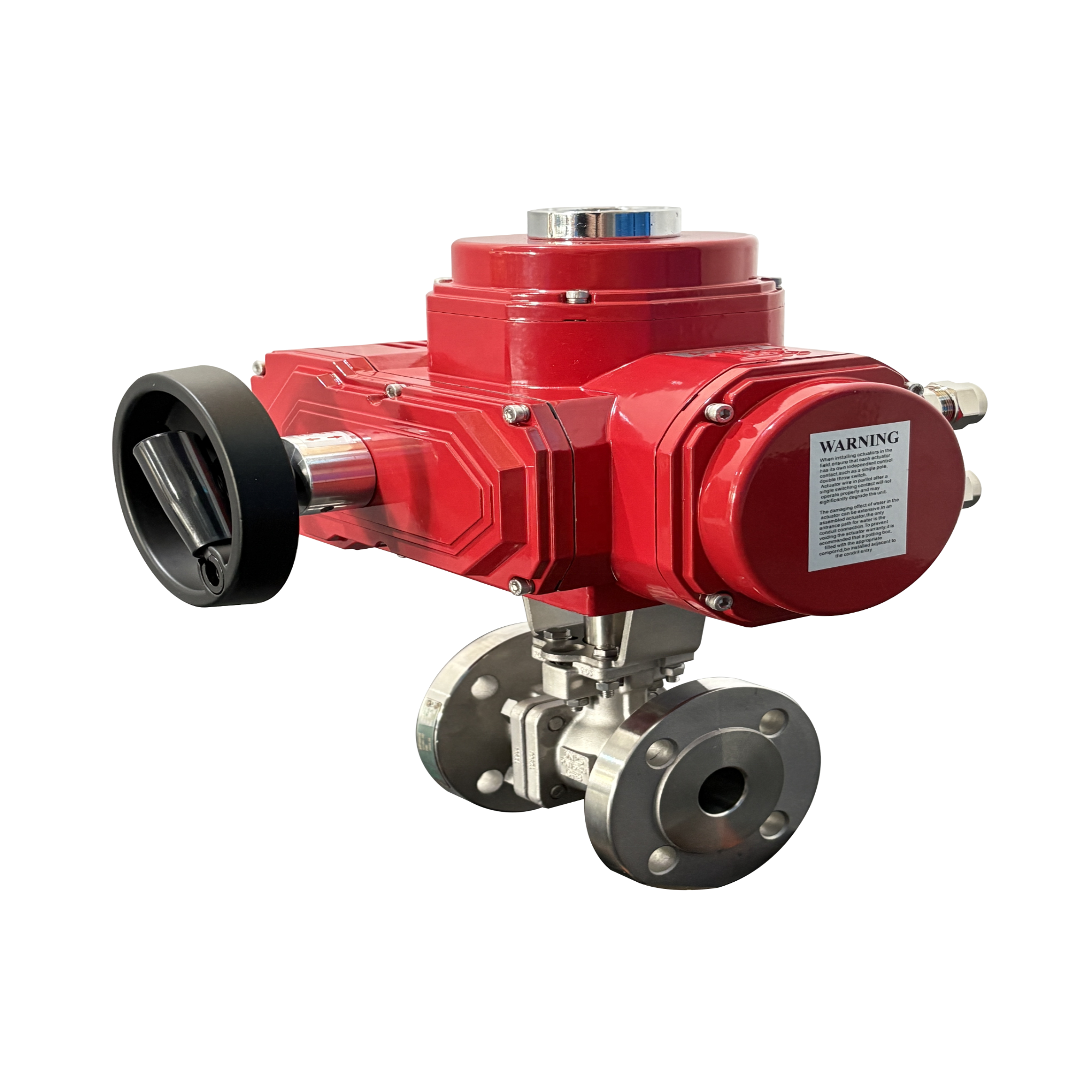 Wholesale Low Price WCB, 304, 316, 316L Material DN50~DN300 Electric Flange Ball Valve 2
