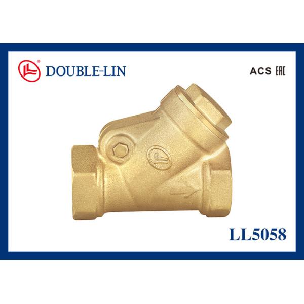 Женская x Адвокатура 1" женщины 16 латунные задерживающие клапаны качания