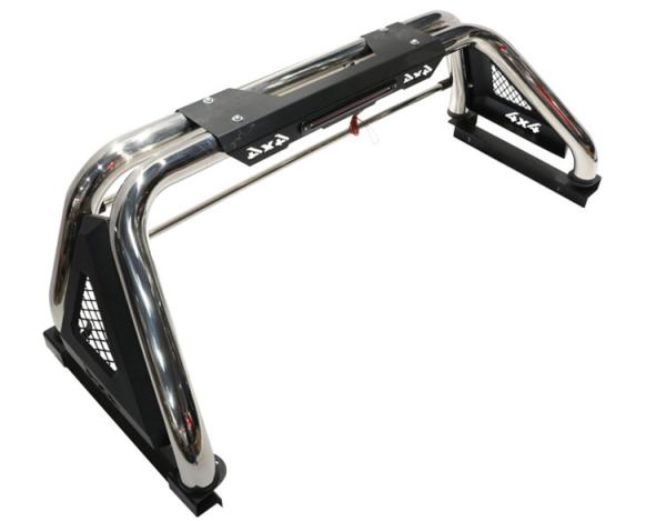Off Road 4x4 Black Stainless Steel Truck Roll Bar For Ford Ranger