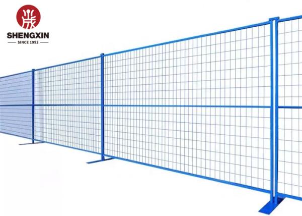 Width 3000mm Temporary Movable Fencing Galvanized Welded Wire Mesh Canada