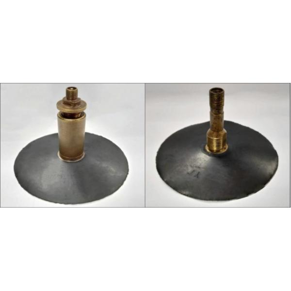 50Kpa 3.3*6.5m Black Marine Pneumatic Rubber Fenders With Tires