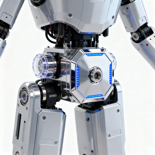 Precision Waist Rotation Servo Seat for Humanoid Robots Custom CNC Machining China