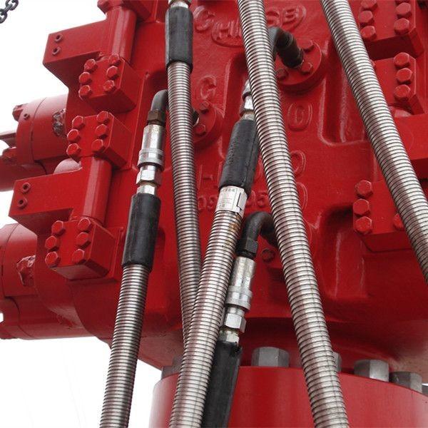 Fire Resistant High Pressure BOP Control Flexible Hose With NPT Thread
