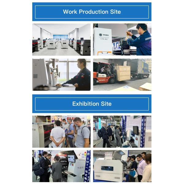 Двойные Y-моторы CHM-751 Экономические 6 голов PCB Производственная линия SMT Pick and Place Machine