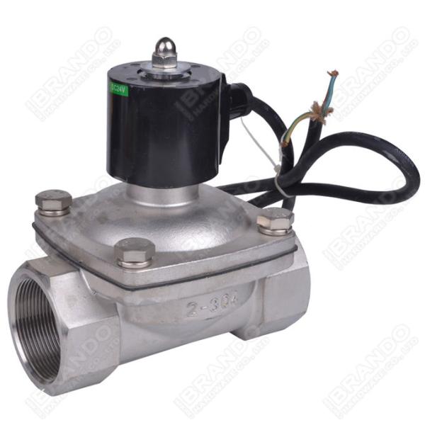 Fountain Underwater Brass Solenoid Valve Water Proof IP68 3/8'' 24V 220V