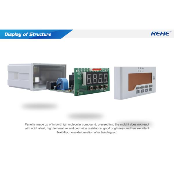 48*96mm Digital LED display single phase att meter ith 9999