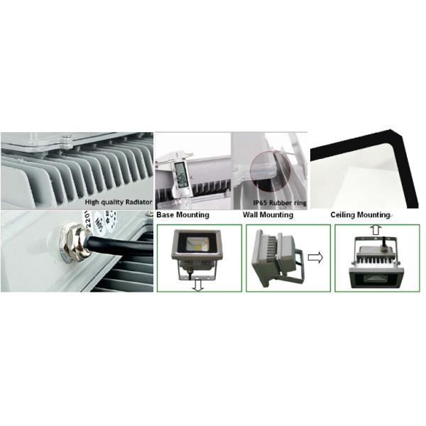 30W motion sensor led flood light with die casting aluminum black grey housing new fixture