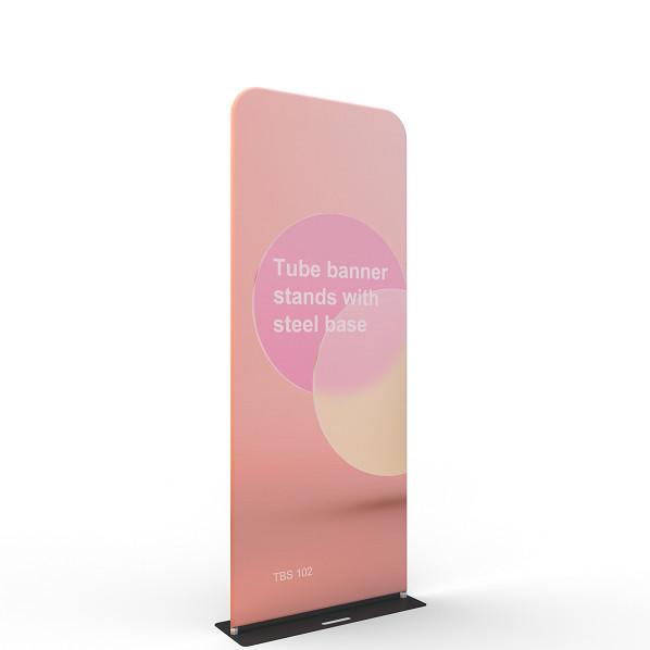 80 X 200cm Exhibition Booth Trade Show Banner Stand Portable Fabric Banner Display