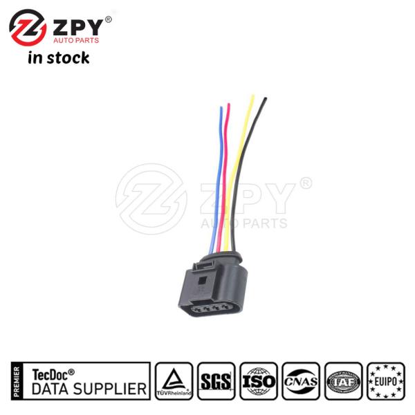 ZPY 4-Pin Ignition Coil Connector Plug for Audi VW Porsche 8K0973724