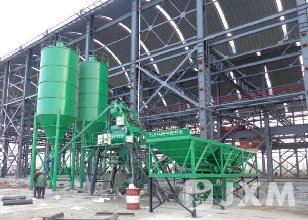 35m3/H 60kw Stationary Concrete Batching Plant ISO CE Certification