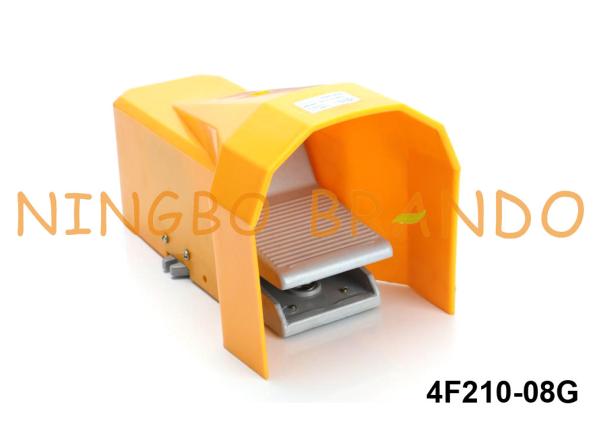Tipo maneira de 4F210-08G Airtac da válvula de controlo aéreo 5/2 do pedal do pé
