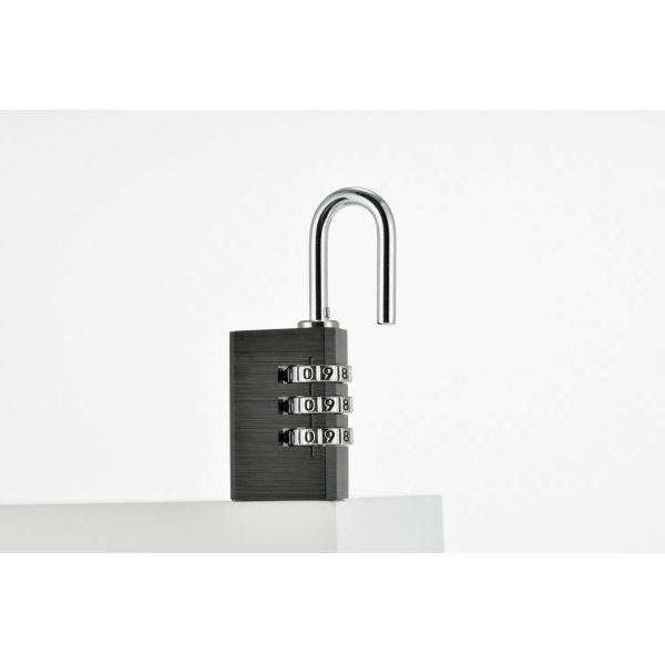 Custom Logo RARLUX Anti-Theft High Safety 3-Digit Password Lock Durable Luggage Padlocks 4 Codes Solid Aluminum Combination Lock