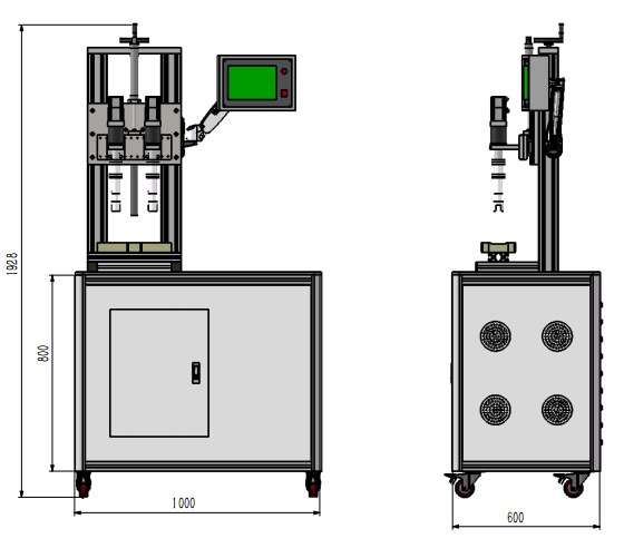 Sanitary Tapware Lock Valve Core Life Test Machine