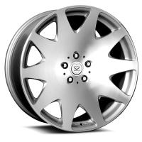 les roues de voiture standard de SAE j2530 ont forgé rines de lujo 5*130