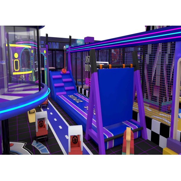 Cyber Tech Custom All In One Indoor Soft Playground Industrial for Home Commercial