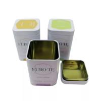 Mini Metal Tea Tin Boxes que empacota a espessura de 0.23mm personalizada