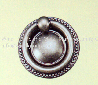 Nickle plating round ring handle,single ring,furniture drawer ring.Size & finish can OEM.