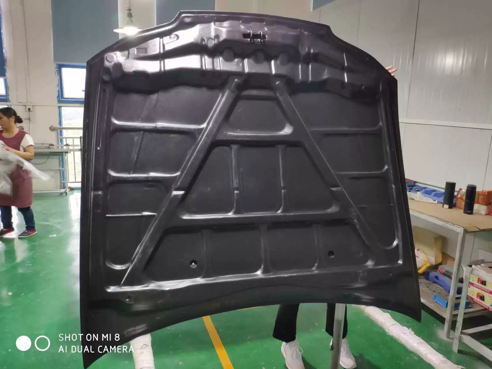 Professional Test Custom Carbon Fiber Hood for Nissan Silvia S15 Modified Hole Hood