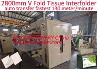 Máquina de Desenho de Tecido Facial Full Auomatic V Fold Box 1200 folhas/min 10 vias