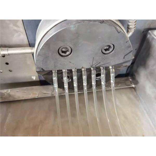 Extrusor plástico del ANIMAL DOMÉSTICO de la botella del tornillo gemelo cónico plástico rígido de la escama