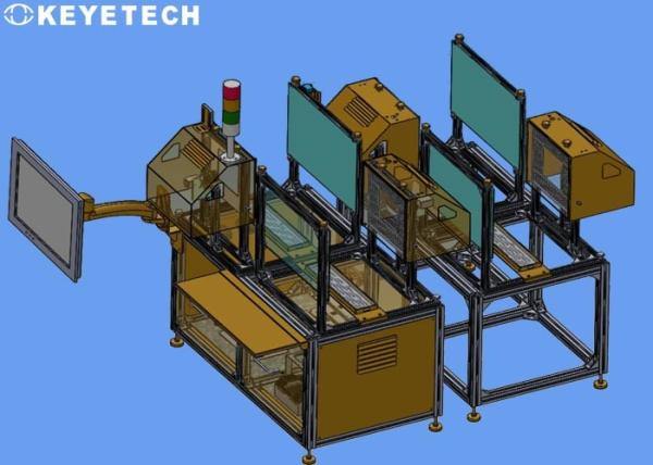 PET Milk Bottle Visual Inspection Equipment Inline with Bagging Machine