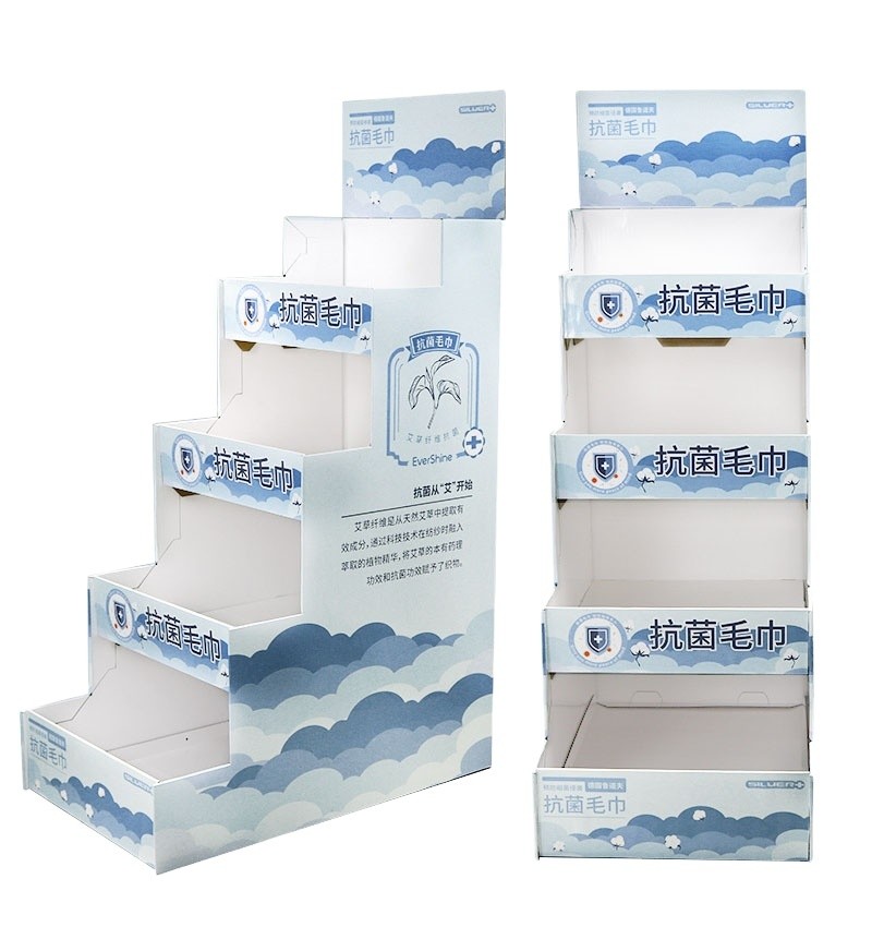 Customized Advertising Hot Wheels Cardboard Display Stand with Eco-friendly Design