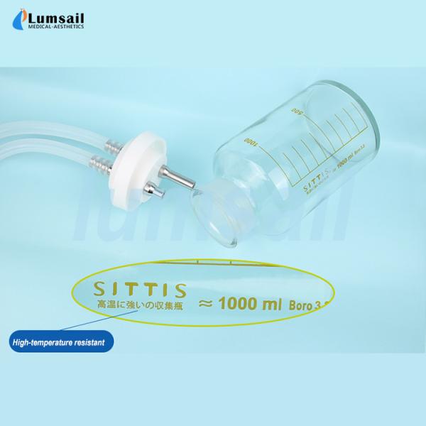 Liposuction Fat Collection 1000ml Autoclavable Surgical Liposuction Machine
