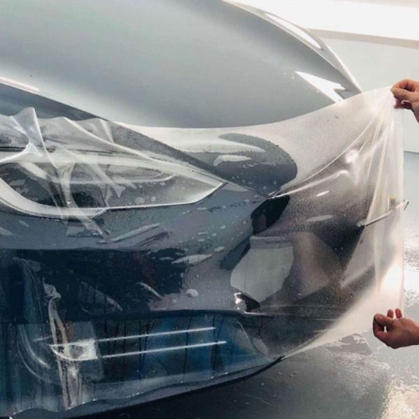 10 Years Warranty Anti Yellowing Gloss Paint Protection Film Self Healing Ppf For Tesla Model Y