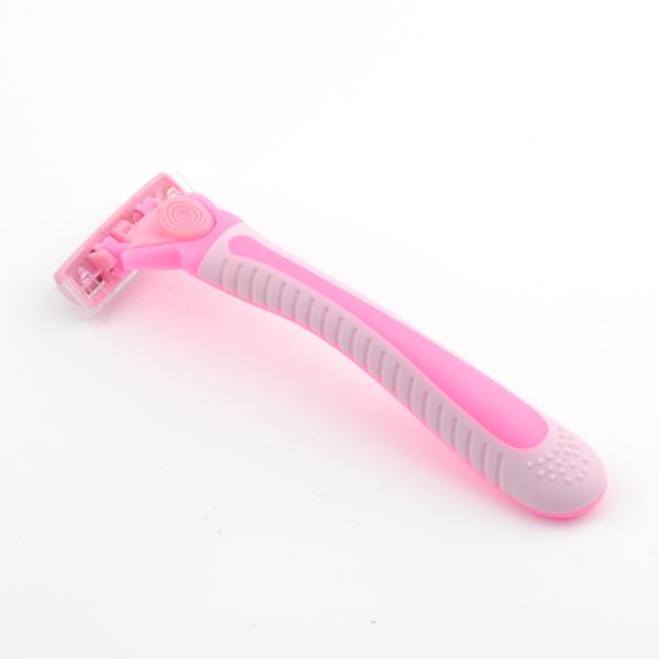 3-6 Blades Disposable Face and Body Hair Removal Razor Pack for Women with Razor Head Refills