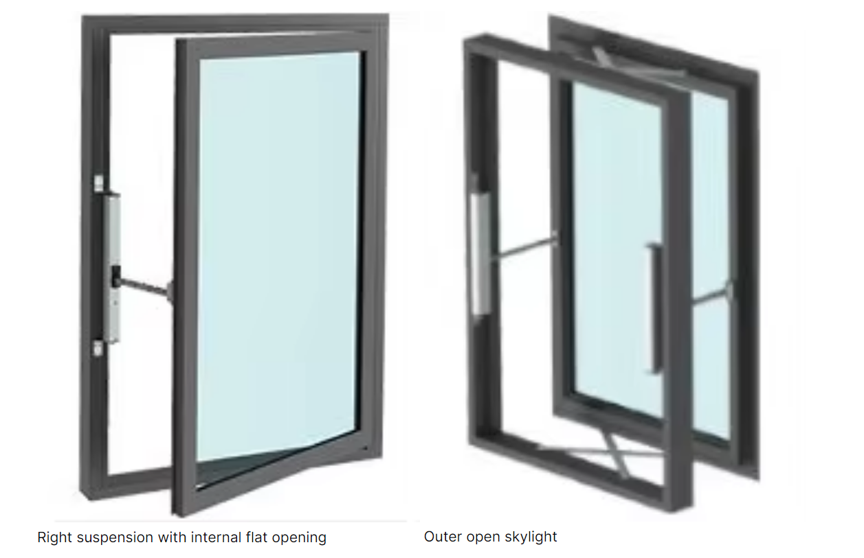 IP32 Automatic Skylight Window Opener Tool Free Installation Universal Mounting Brackets