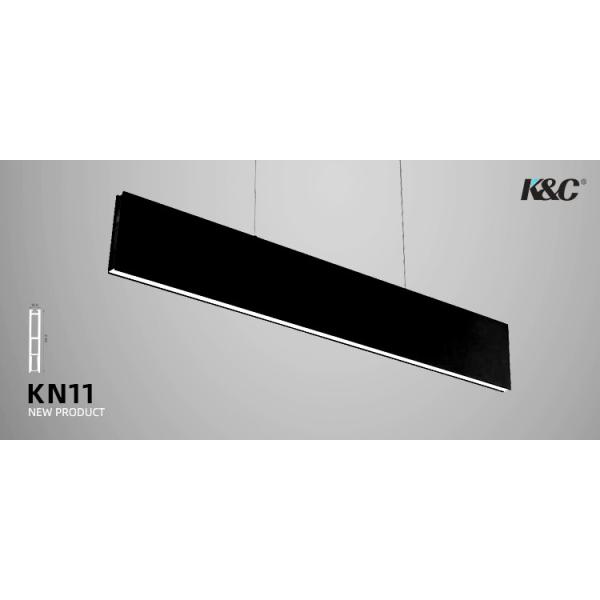 Черный белый профиль Width18mm sivelr для профиля СИД освещения Suspended тонкого алюминиевого