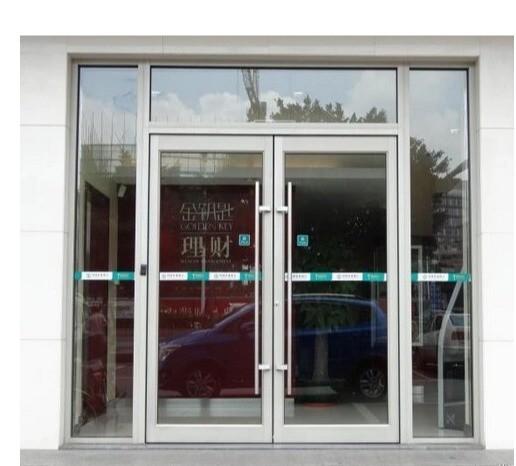 Moderno Design Grande Aço Material Principal Alumínio Ligação Quadro Porta de Primavera para Benefício